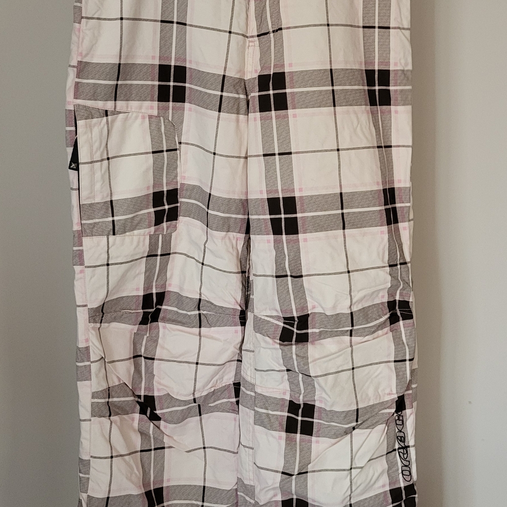 Orage Girls Plaid Ski Pants